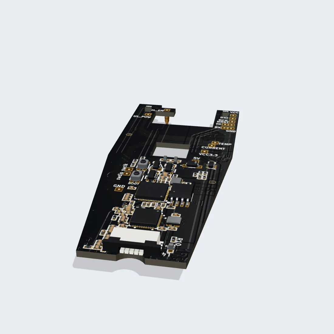 The PULSE Rev C circuit board